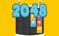 2048 Fuzzy Monsters