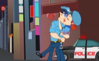 Kissing Cops